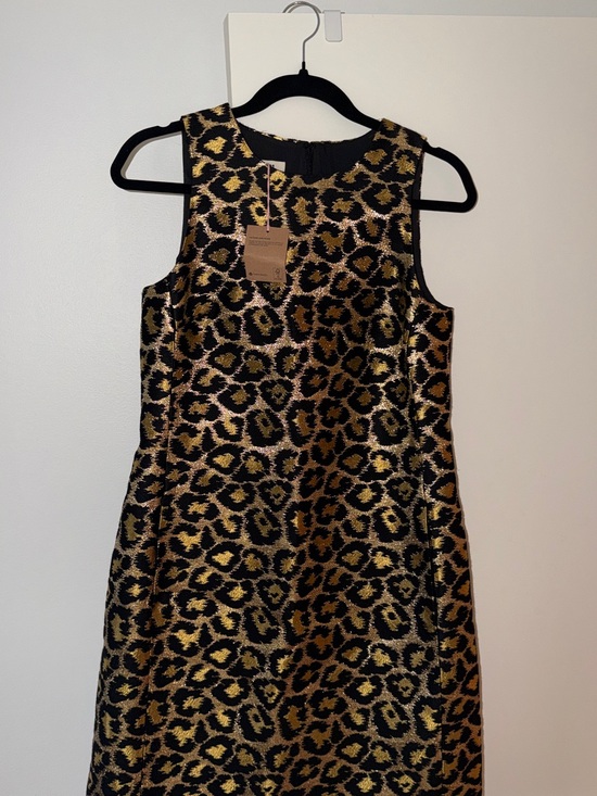 Boden Dresses & Skirts - Boden Metallic Leopard Shift Dress, NWT, US 6R / UK 10R